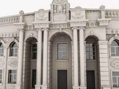 University Building 3D model