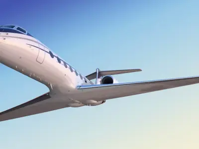 Private Jet Generic v2 3D model