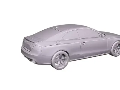 Audi RS5 Car Detailed Luxury Sports 3D Print Model 3D print model