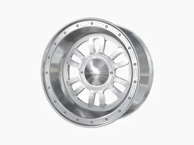 Weld Racing Mountain Crusher wheel Low-poly 3D model