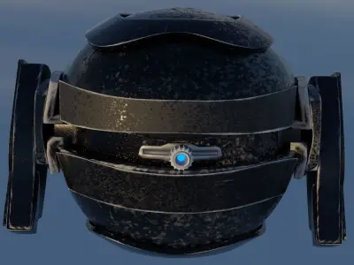 Flying Drone Free 3D model