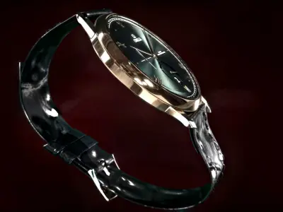 Realistic Omega Watch 3D model