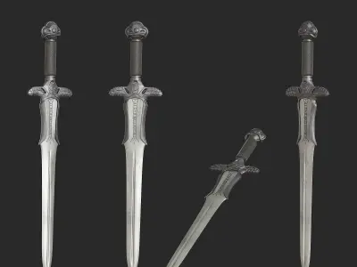 Sword and SHield 3D model