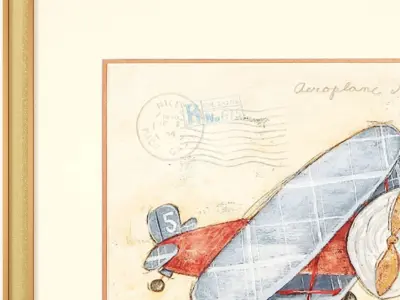 Art Frams 101- Vintage AirCraft 3D model