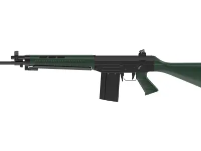 SIG SG 540  3D model