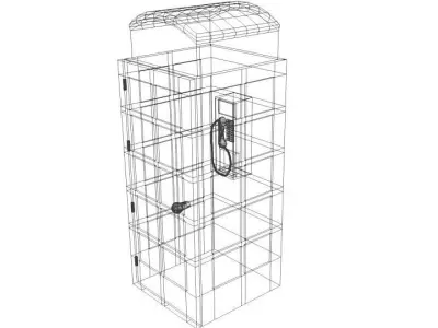 Phonebooth - Classic 3D model