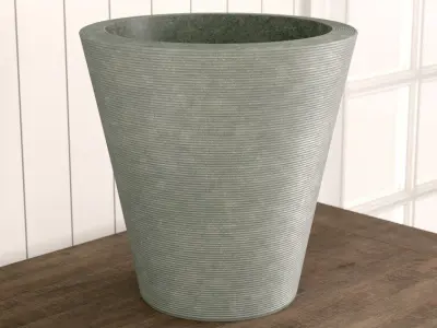 Barbara Outdoor Pot Planter Free 3D model