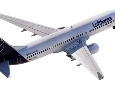 Lufthansa Boeing 737-800 3D model