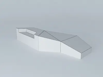 Irregular shaped counter Free 3D model