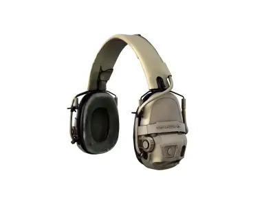Tactical Headset 3D model