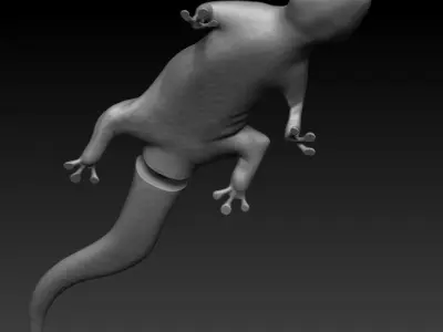SHADOW OF THE COLOSSUS WHITE-TAILED LIZARD Free 3D print model