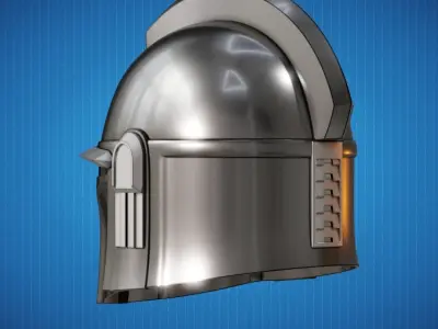 Gladiator Mandalorian Helmet 3D print model