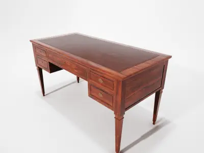 Table Antiques Free low-poly 3D model