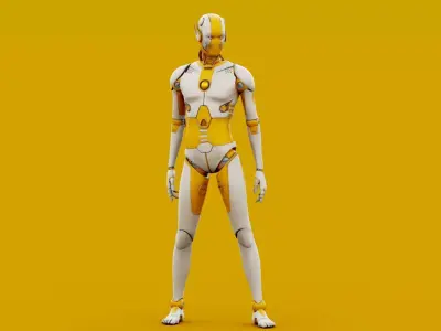 i-HOMO 11 RIGGED 3D model