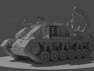 IDF Puma RAM 3D print model