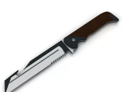 ACB-90 Advanced Combat Blade Low-poly 3D model