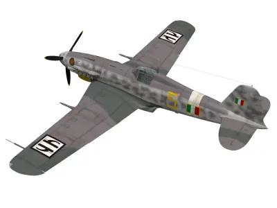 Fiat G55 Centauro Serie1 3D model