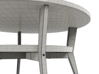 JAKOBSFORS coffee table Free low-poly 3D model