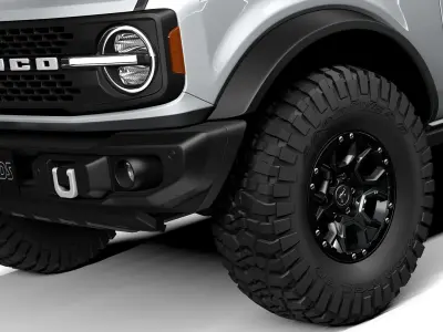 Ford Bronco Badlands 4door 2021 3D model purchase