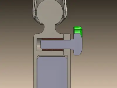 Rodholder rapper tool with handle Free 3D model