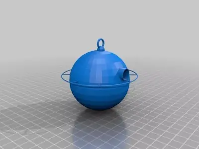 Planet Birdhouse Free 3D print model