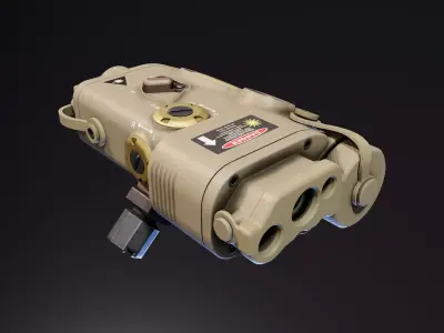 LM Vampir Laser Module Low-poly 3D model