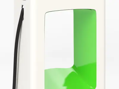 Electric Vehicle Charging Station Electrify America Part 3 3D model