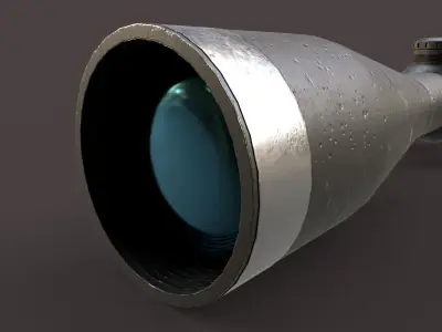 Weapon Sight Low-poly 3D model