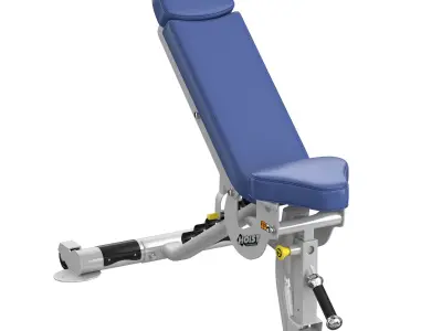 CF-3160 FLAT-INCLINE BENCH 3D model
