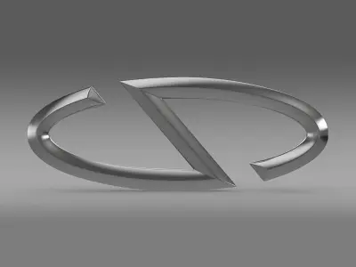 Solaris logo 3D model