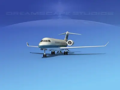 Global Express 6000 V06 3D model