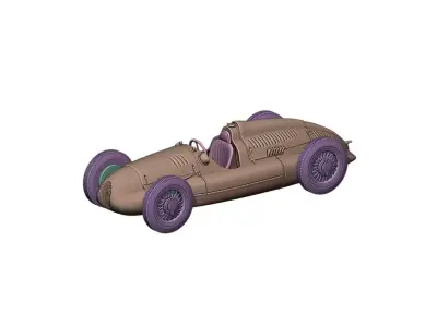 Auto Union Type D print 3D print model