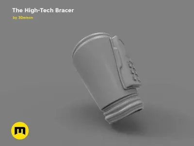 The High-Tech Bracer 3D model