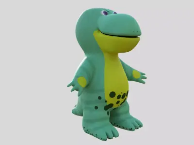 DINOSAUR CARTOON - dinosaurio 3D model