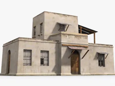 Arab xx17 Low-poly 3D model