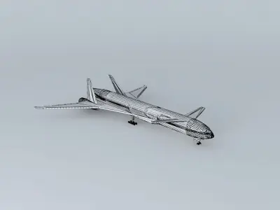 RAW Boeing Sonic Cruiser N756IO Free 3D model
