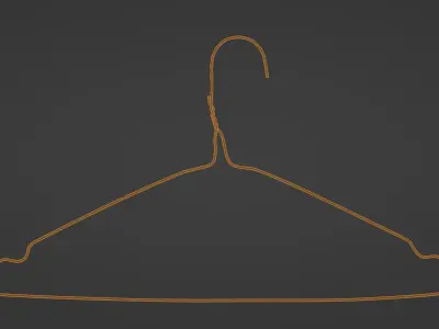 Metal Hanger Free 3D model