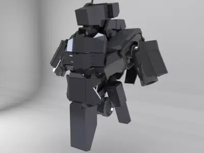 Battle Droid Body 3D model