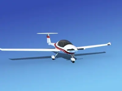 Daimond DA-20 Katana V19 3D model