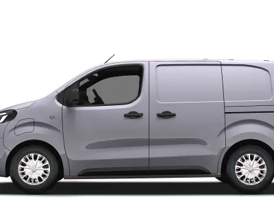Toyota ProACE Electric Van L1 2024 3D model