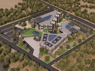 0030 - Bank - 2021 - 01 - 2Ds Plans - 3Ds Files 3D model