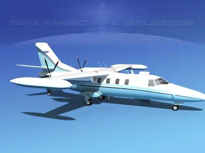 Dreamscape AF-44 Star Executive V11 3D model