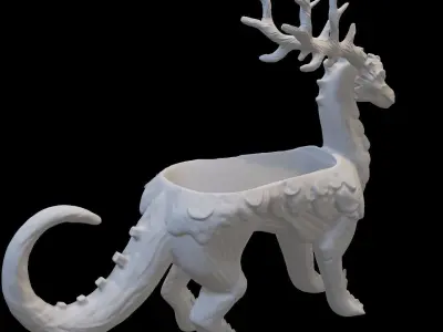 Forest protector planter - STL for 3D printing 3D print model