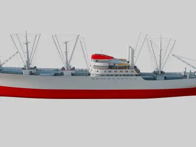 Cap San Diego 3D model
