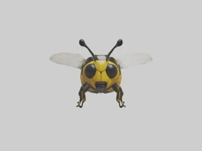 Bumblebee Model 1 Low-poly 3D model