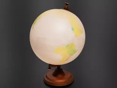 desk globe 06 3D print model