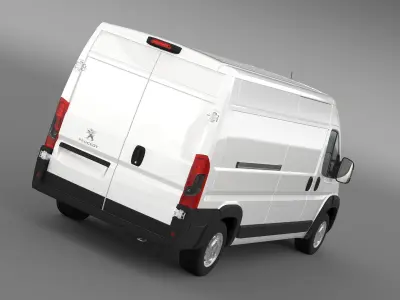 Peugeot Manager Furgon L3H2 2017 3D model