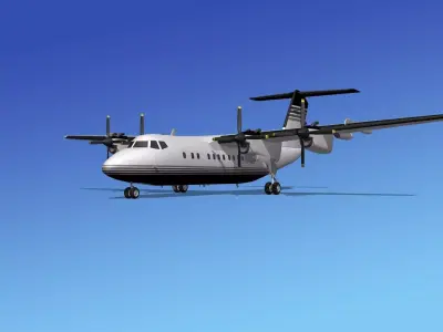 Dehavilland DHC-7 Corporate 5 3D model