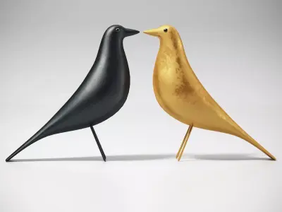 Eames House Bird 3D model