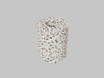 Biotube speckled candle holder 3D model